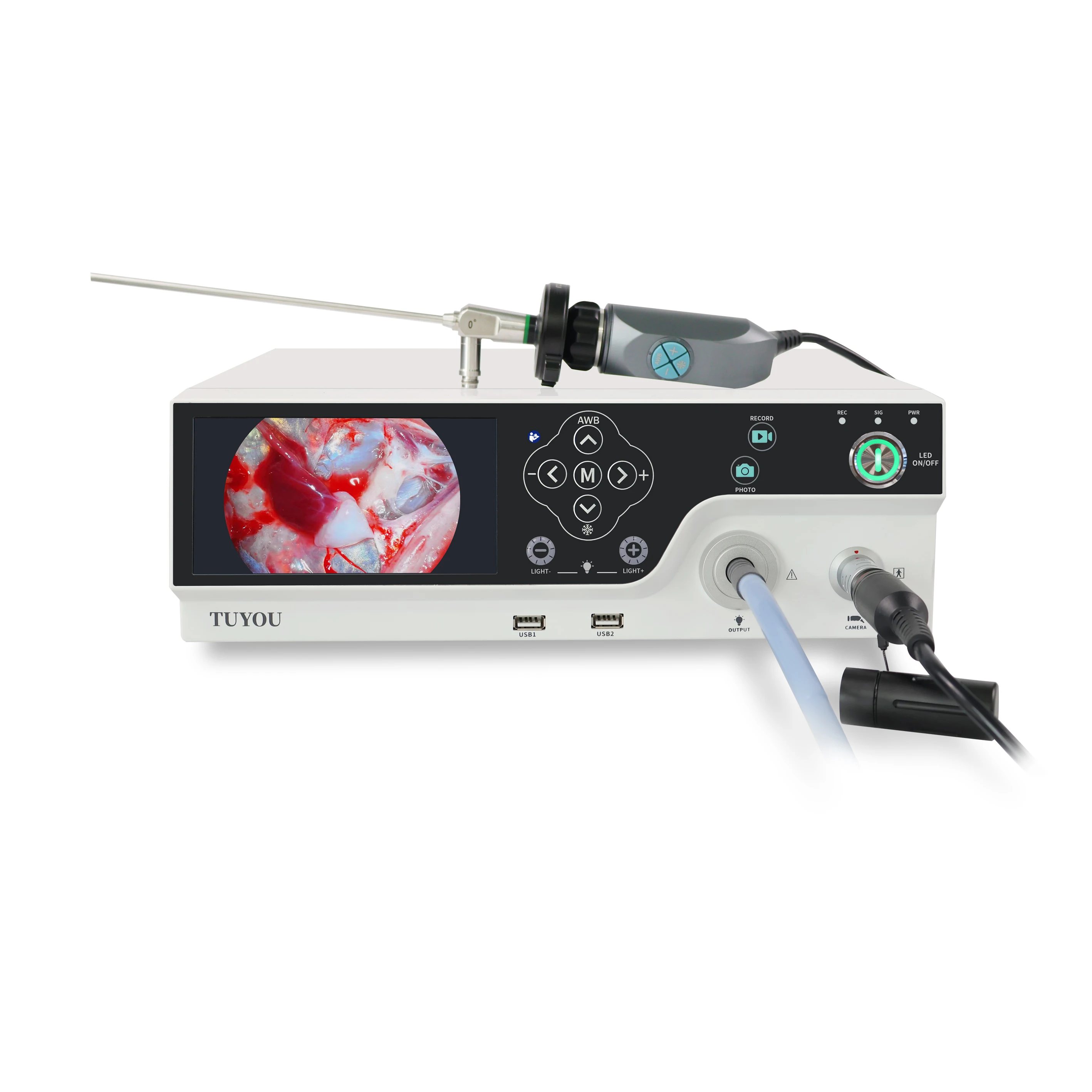 TUYOU TV-LSD101B 3 IN 1 Camera ENT Endoscopic Full HD With LED Light Source