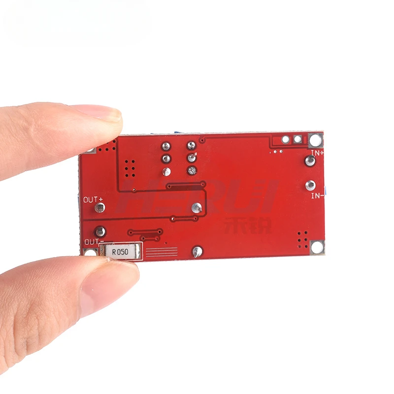 Pressão constante e constante de alta corrente Buck Module, Lithium-ion bateria de carregamento, LED Drive Step-Down Power Module, 5A