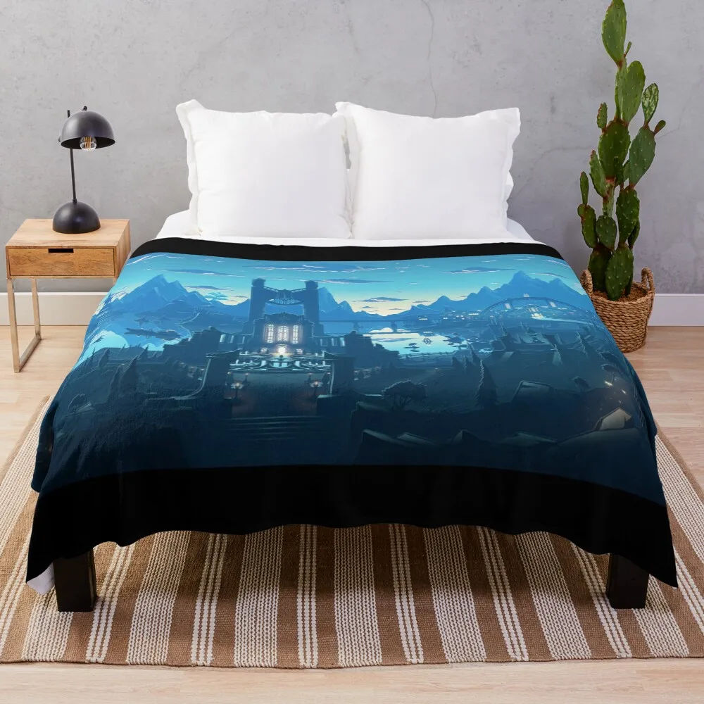 

Prophecy of Fontaine Throw Blanket