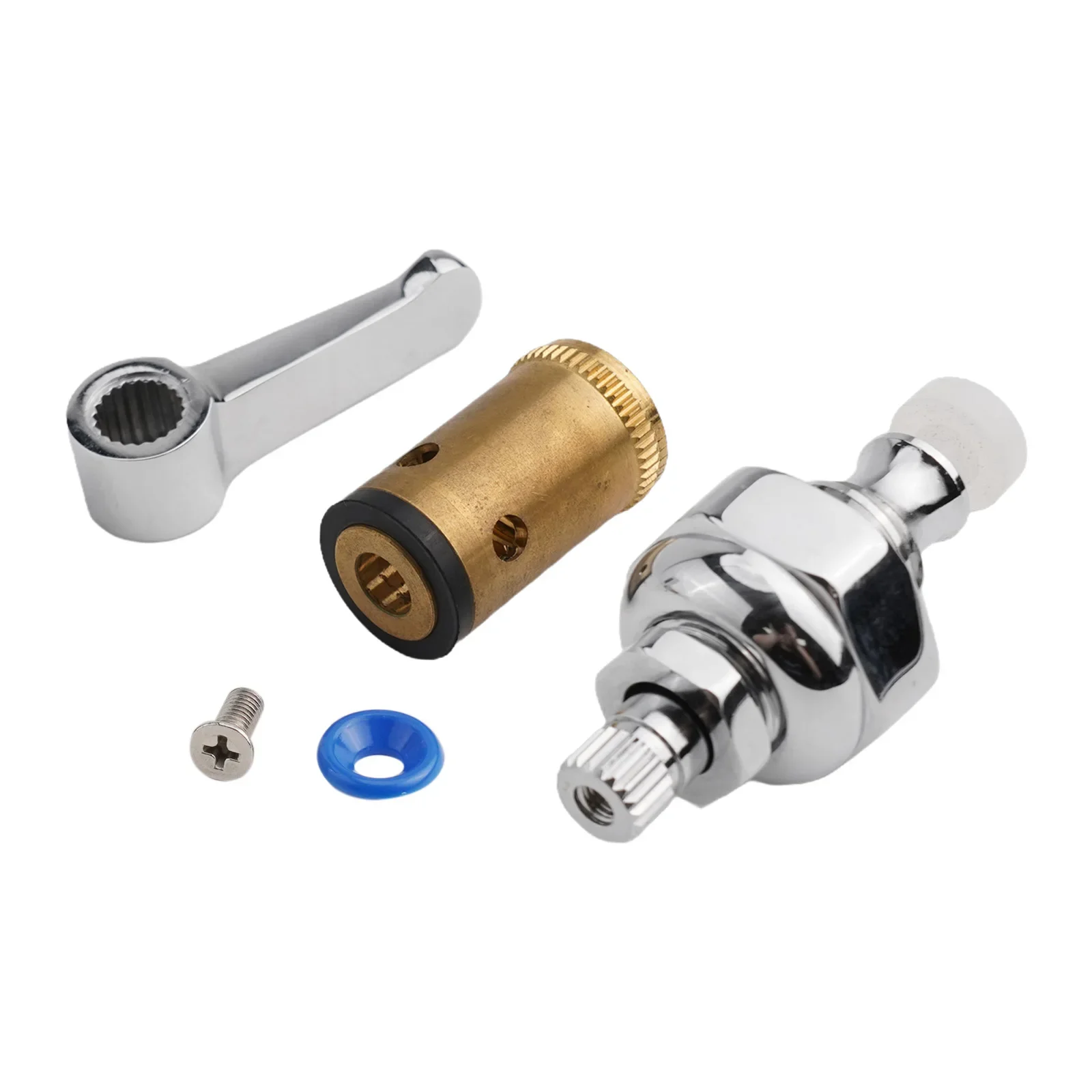 Valve Core Lever Handle Spindle Assembly Faucet Handle Compatibility Dimensions Lever Handle Smooth Spindle Assembly