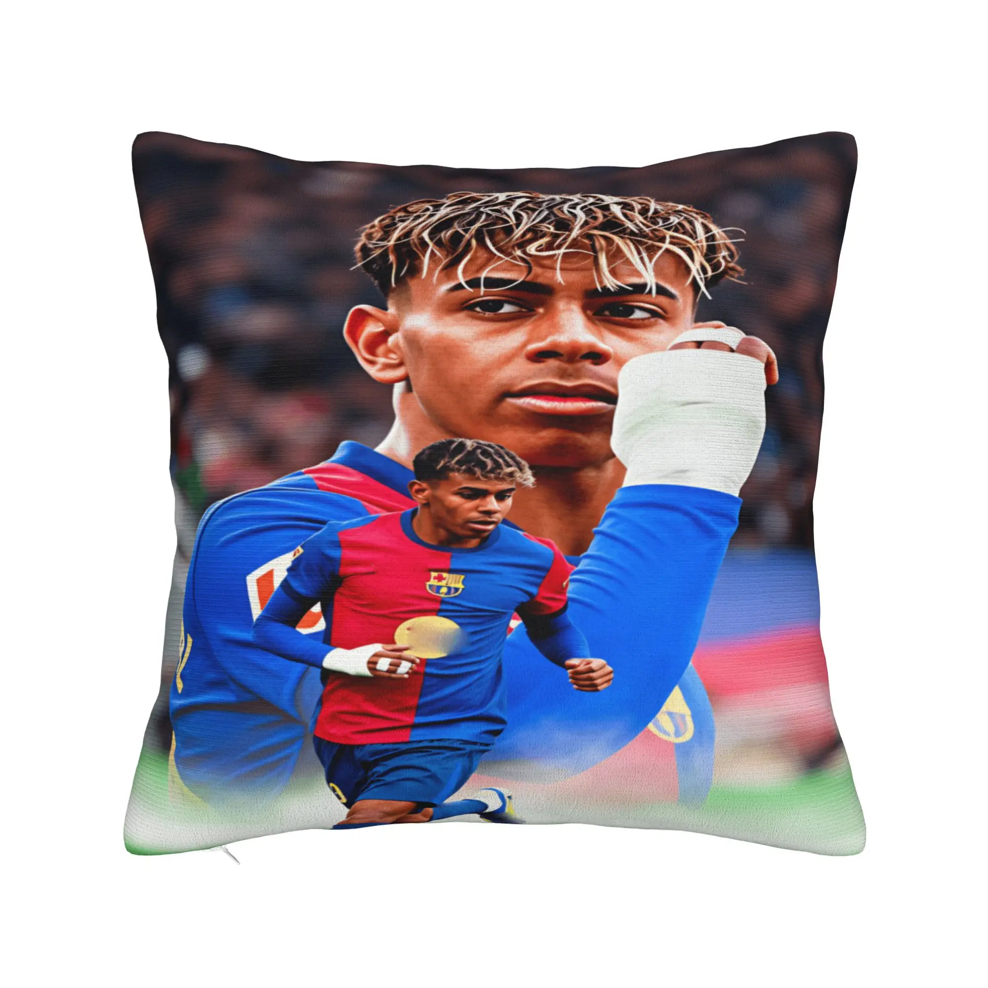 L-Lamine FootballStar y-Yamal Pillow Cover  Print Cushion Cover Fashion Pillow Case For Sofa Home Decor