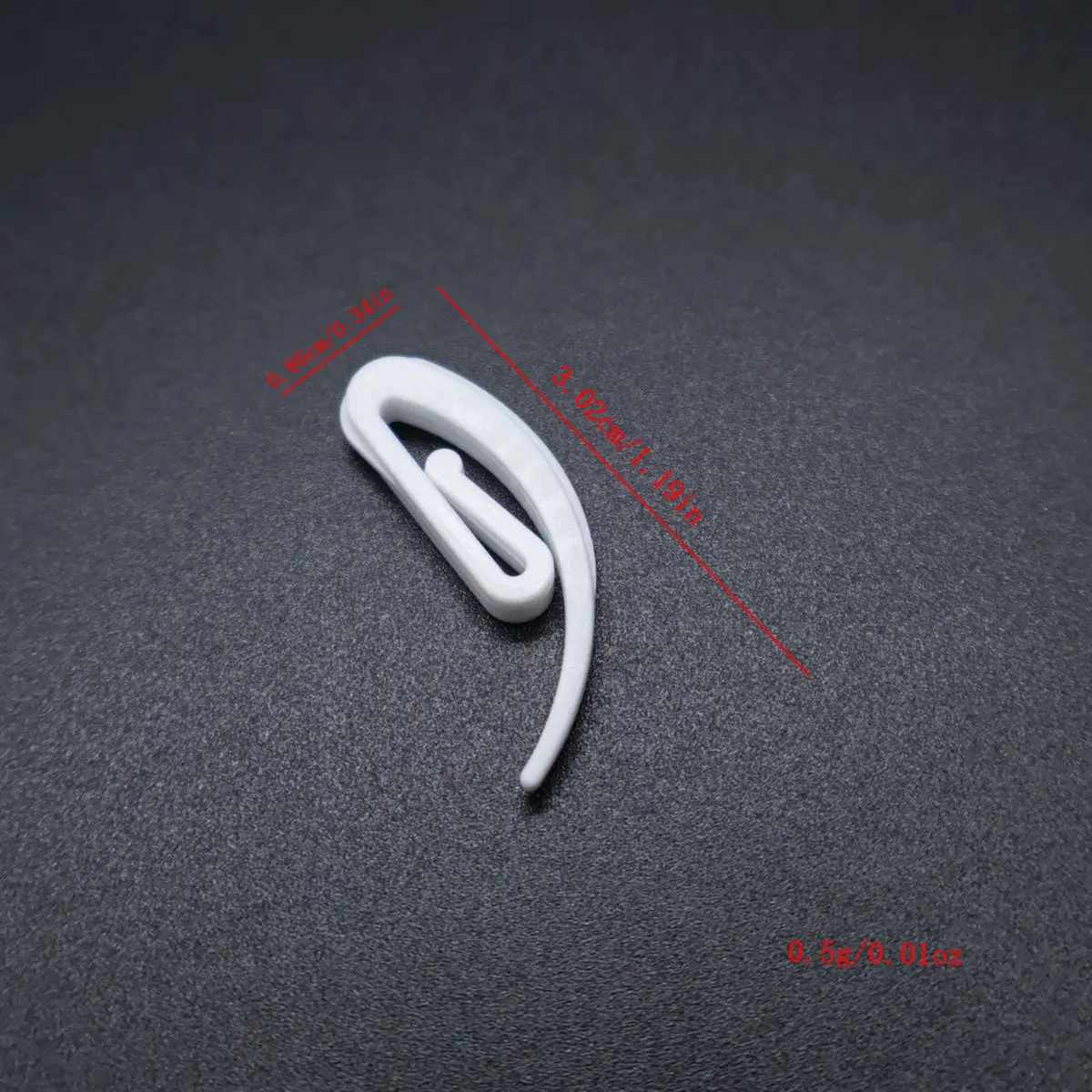 100 Pieces/Pack Cross-Border Snake-Shaped Curtain Hooks Pom Small Curtain Hooks Soft Sheer Curtain Clips Curtain Track Pulley Accessories