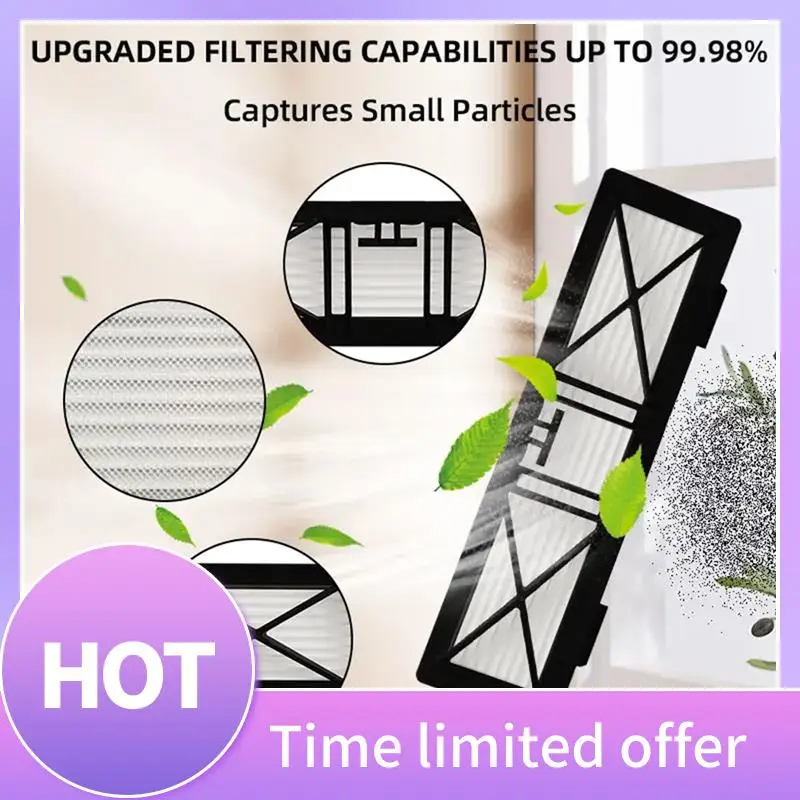 

B69C For Neato Botvac Connected D10 D9 D8 D3 D4 D5 D6 D7, D Series D75 D80 D85 Parts Main Side Brush Ultra Performance Filter