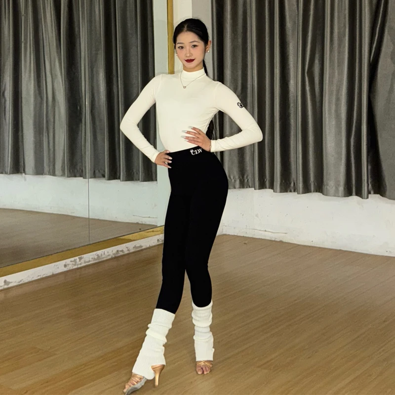 Erwachsene Kinder Rumba Ballroom Dance Training Anzüge Frauen Latin Dance Wettbewerb Kleidung Kinder Latin Dance Kostüme SL14535