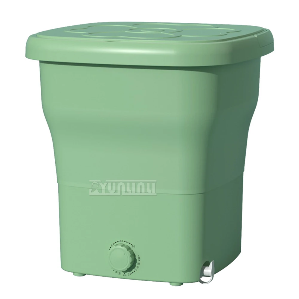 نوعية جيدة 25L سعة كبيرة المحمولة غسالة قابلة للطي التلقائي غسالة الملابس الداخلية الصغيرة