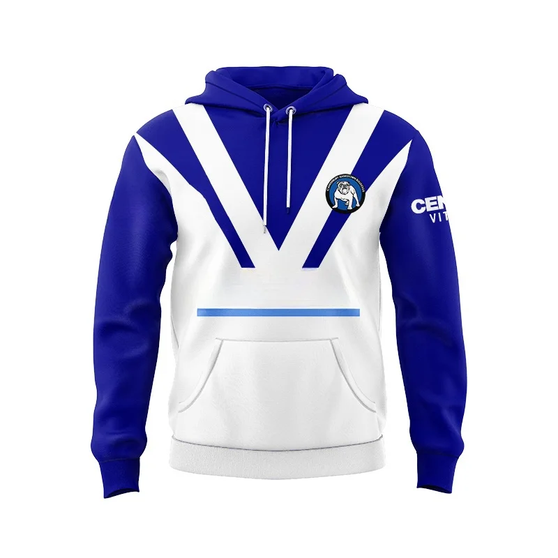 HOODIE Canterbury Bankstown Bulldog 1967 Men's Retro Jersey