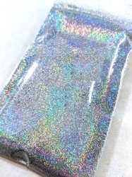 0.2 1/128 Glitter a specchio olografico multicolore per nail art, (gloss extra fine), 50 grammi di polvere glitter per unghie ultra fine Holo