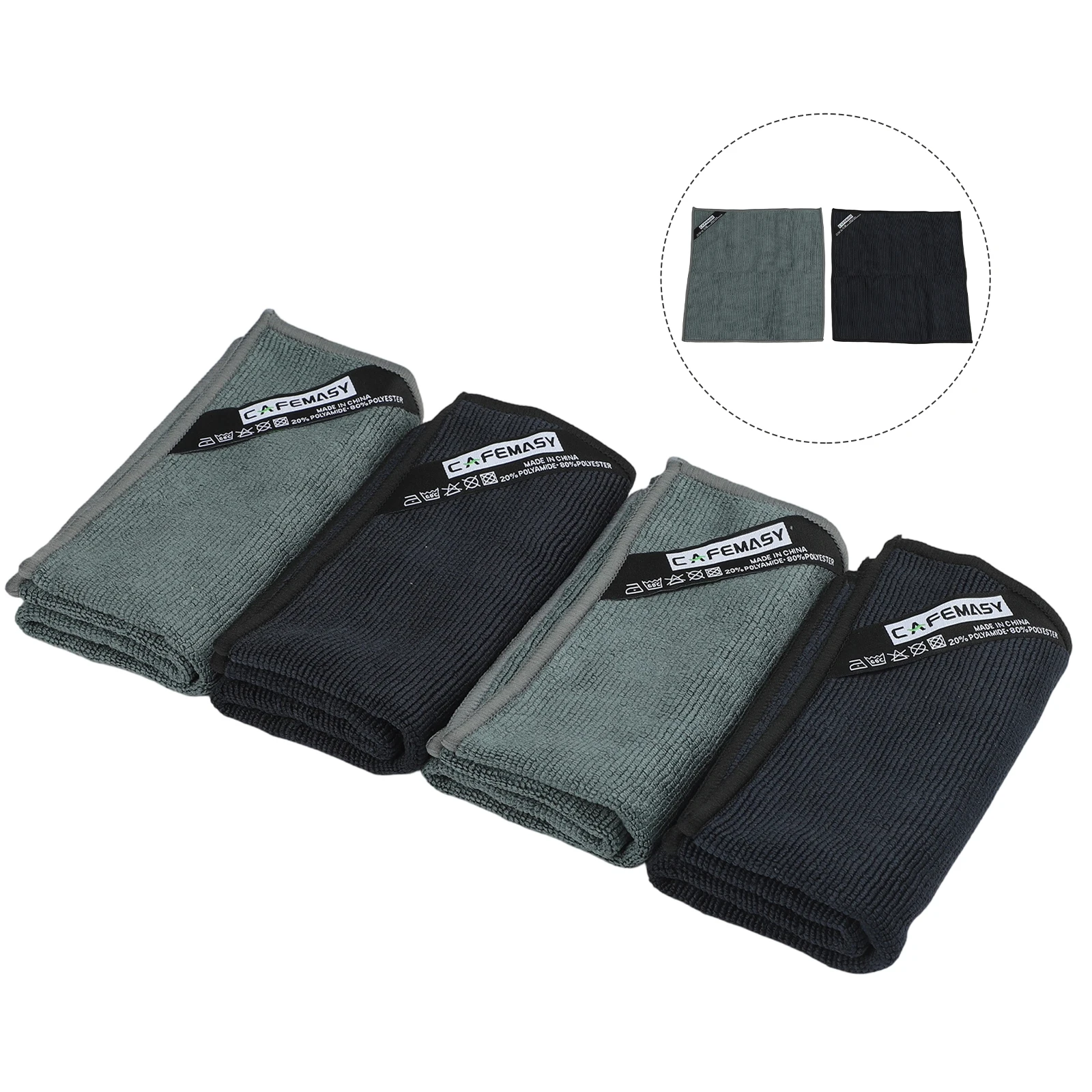 

Bar Cleaning Towels Coffee Towels Scratch-Free Fabric Versatile Usage Compact Design Compact Design Cleaning Cloths For Bar