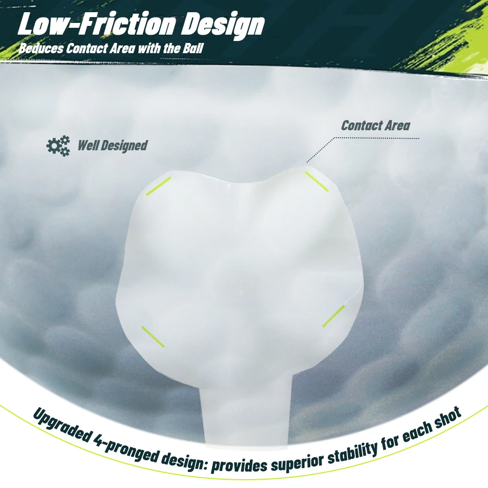 【20 قطعة】 تي شيرت جولف مخطط ملون 70 مم/83 مم - مجموعة تي شيرت جولف بلاستيكية متينة بأربعة شوكات - إكسسوارات جولف راقية للرجال والنساء