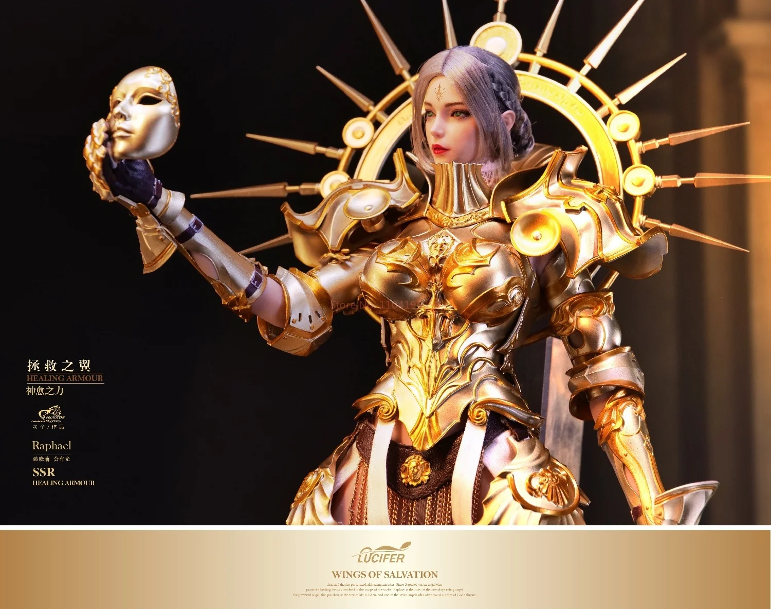 

IN STOCK New Lucifer 1/6 Wings of Salvation LXF2310 Full Set Character Model Toy Gift Collection