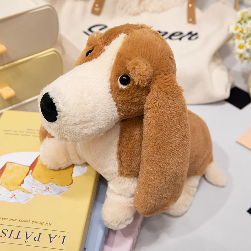 

1 шт., милая мультяшная кукла-животное, мягкая бассет-хаунд, динозавр, Chomper, слон, мягкие игрушки для сопровождения