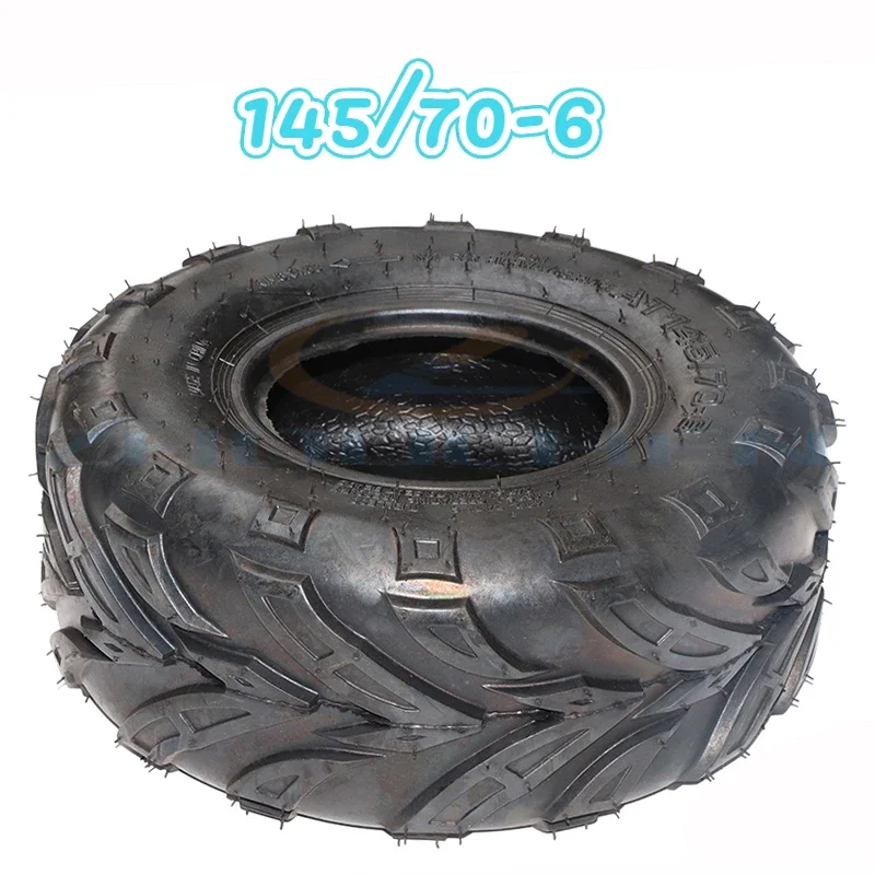 6 Inch ATV Tire 145/70-6 four wheel vehcile Fit for 50cc 70cc 110cc Small ATV Front Or Rear Wheels