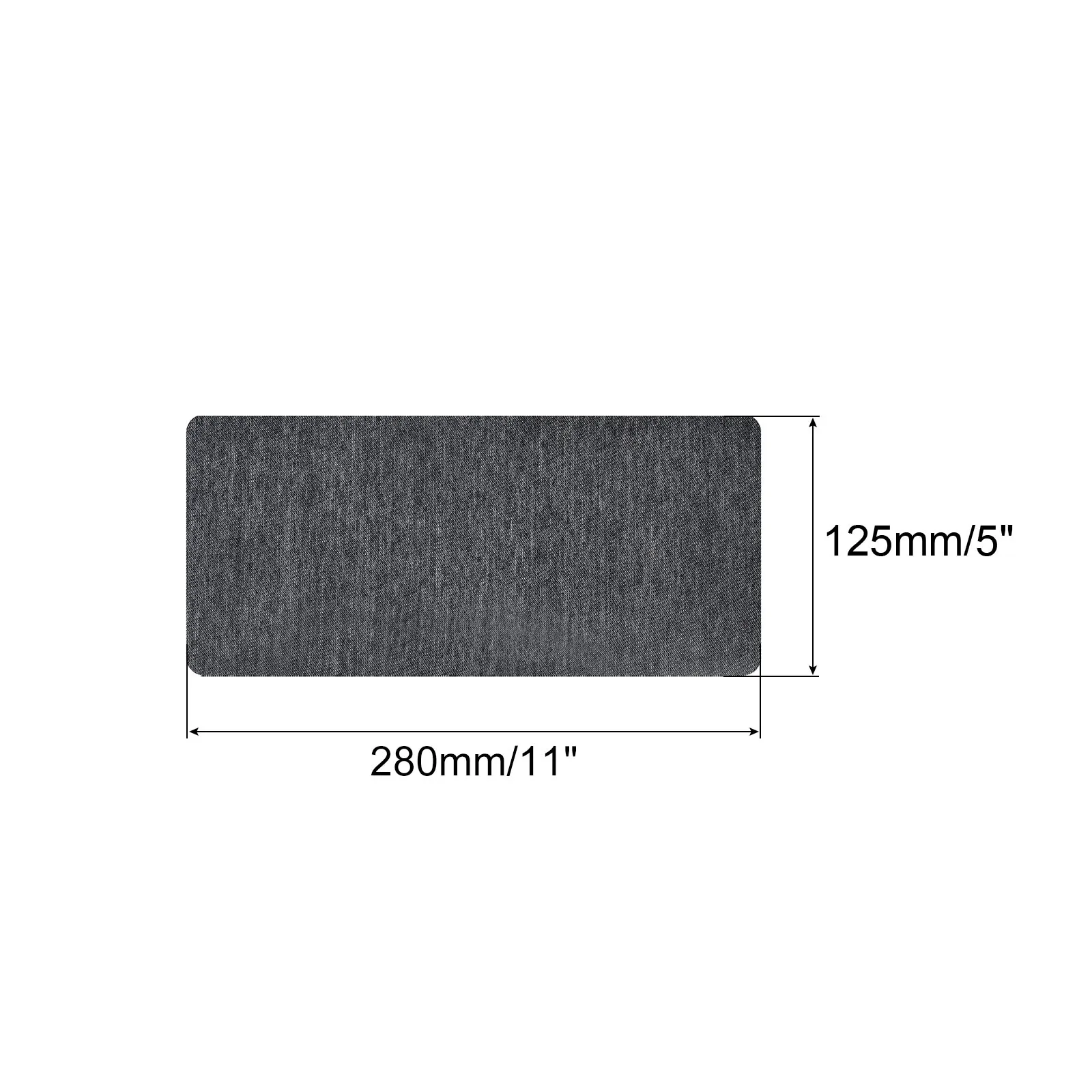 4Pcs Denim Patches Iron-on Patches for Clothing Repair Fabric Repair Patches Iron-On Mending Fabric Black