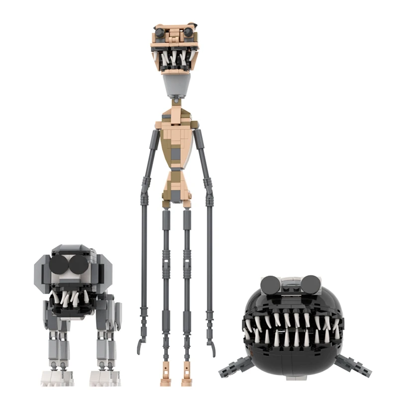 

Monster Combo Model MOC Complete Assembly Building Blocks DIY Creative Toy Halloween and Christmas Gift