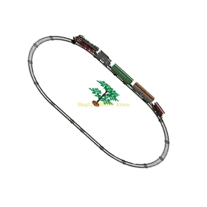 

Electric Train Track Set for Boys Girl Simulation Water Steams Locomotive Playset J0MF