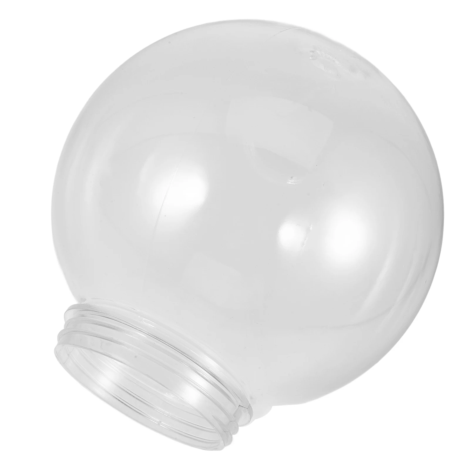 

1pcs Clear Acrylic Spherical Lamp Shade Transparent Ball Light Cover Weather Resistant Easy Install Outdoor Indoor Use