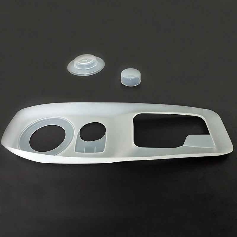 3 قطعة اكسسوارات مسند الذراع وأغطية السيليكون لنيسان باترول Y62 البلاتين 2020-2021-2022 الداخلية الغبار غطاء صندوق التروس