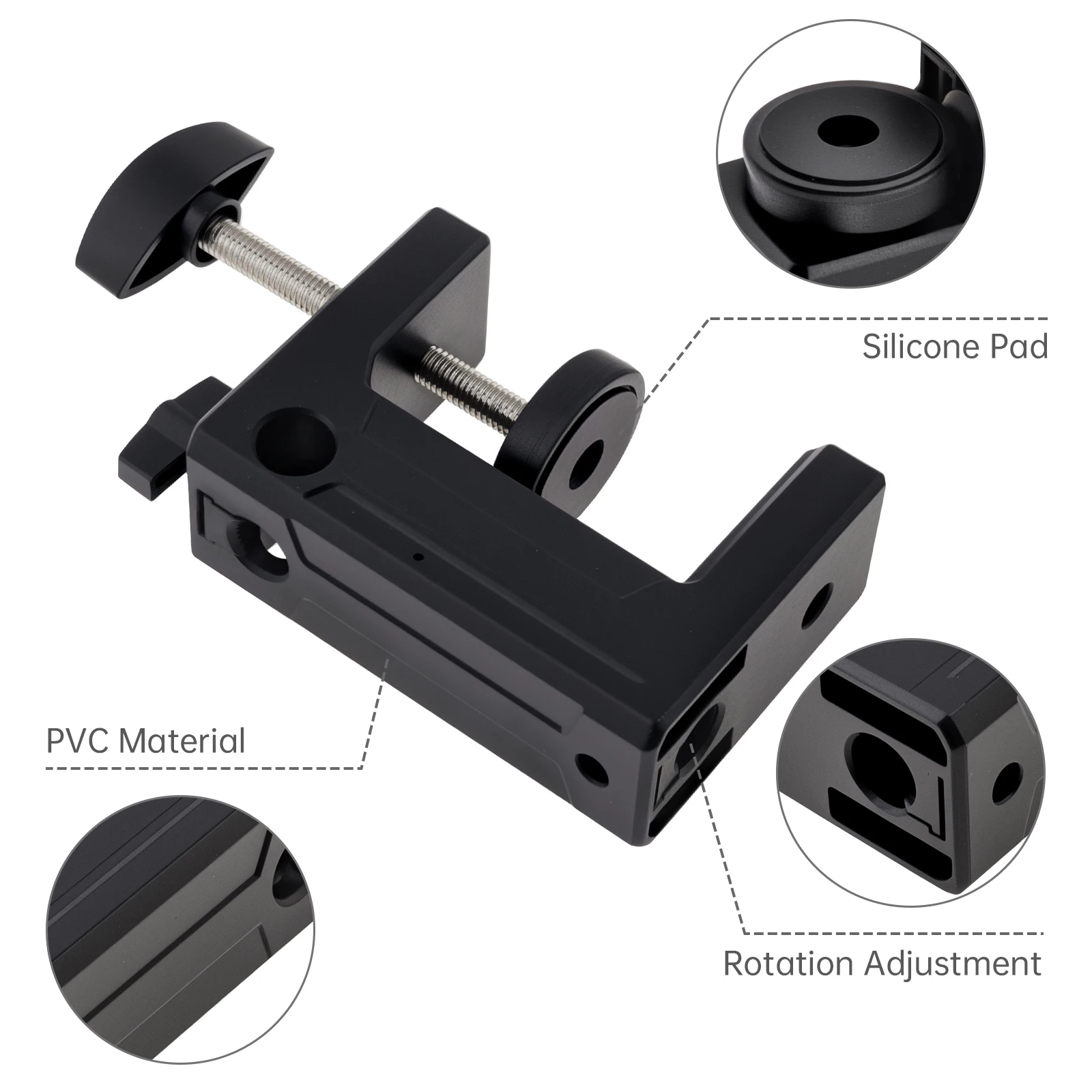 Fixing Bracket Clamp Bedhead Bracket Holder Support Clip Universal Desk Clamp Mount for Long Arm Holder Stand / Table Desk Lamp