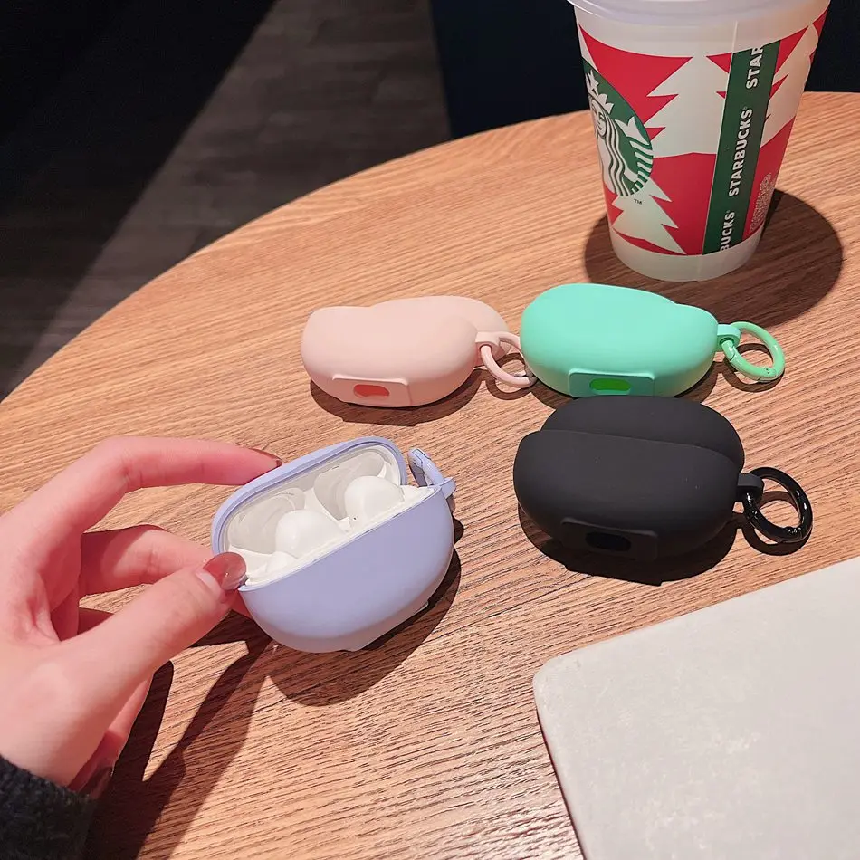 Candy TPU Color case For Lenovo LP5 Case Solid color Silicone Earphone Cover For Lenovo lp5 hearphone box case