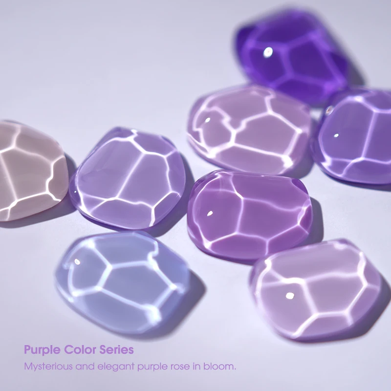 ROSALIND Unieke Crackle Gel Nagellak Basis Top Coat Nagelgel UV/LED Manicure voor Nail Art Design DIY/Salon