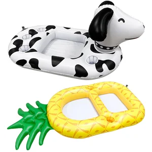 Inflatable Pineapple Drink Holder Summer Beach Food Drink Ice Tray For Summer Pool Party Hot Tubs