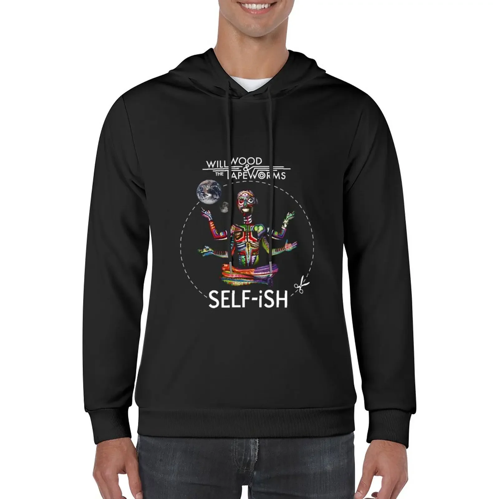 New Selfish Self-ish Will Wood Pullover Hoodie men's clothing men's sweat-shirt hoodie for men