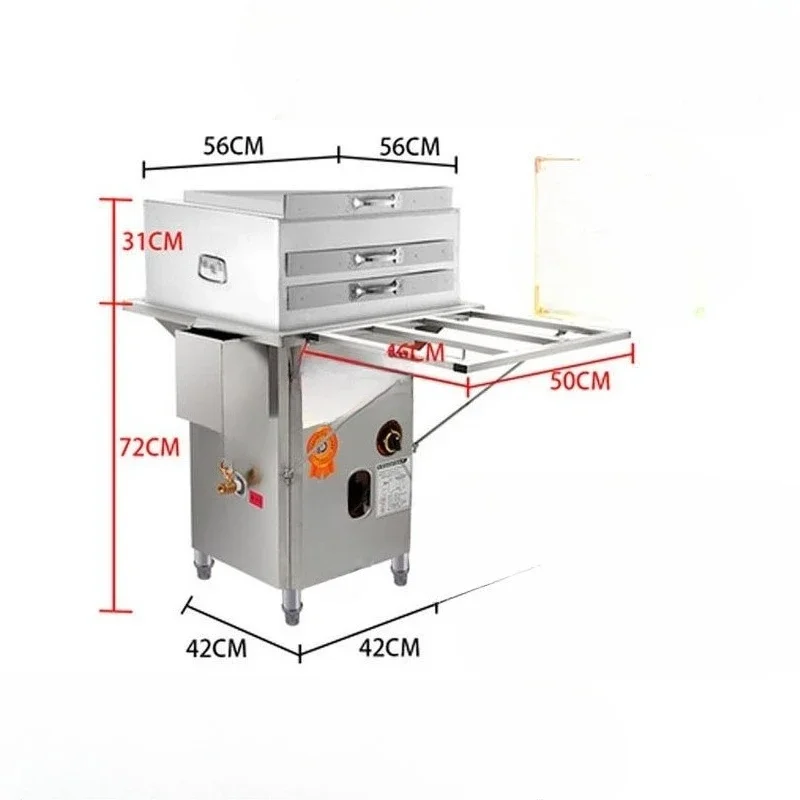 All-in-one machine rice flour machine, commercial breakfast stall
