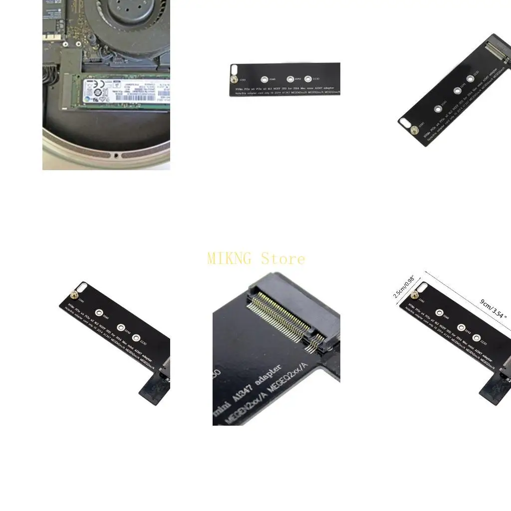 

Адаптерная карта кабеля кабеля nvme для M.2 SSD Solid Drives для Mini 2014 Версия поздно A1347 Megen2 Megem2 Лучшая продажа