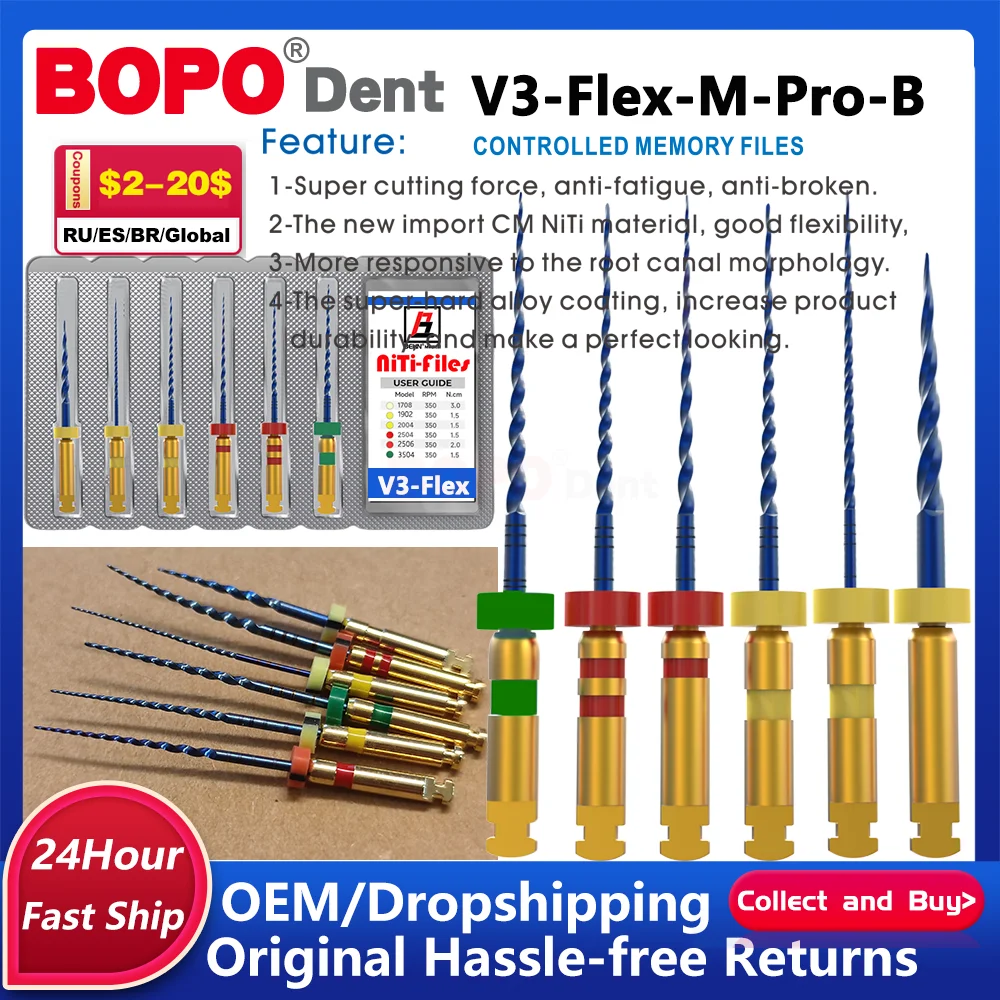 

6 шт./кор., стоматологические термоактивированные корневые файлы для каналов SX-F3, 25 мм, стоматологические инструменты, можно изгибать 0630 # Приготовление стоматолога для лечения корневых каналов