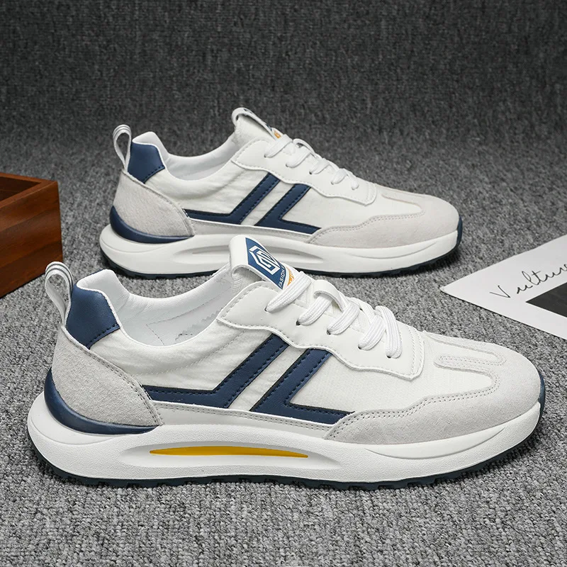 

New casual sports shoes for men, breathable lightweight running shoes, fashionable trendy shoes