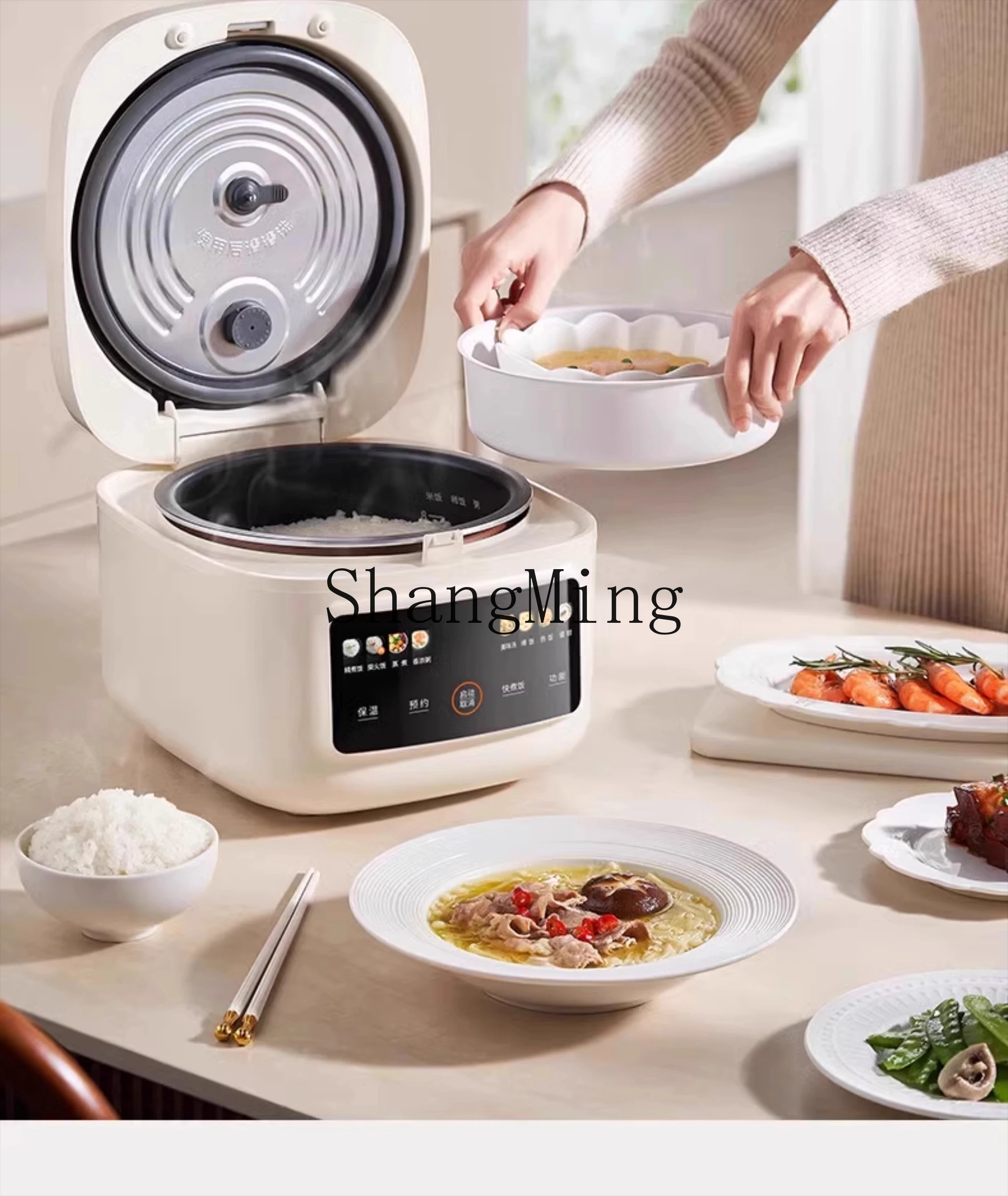ZYY household 4L liter smart rice cooker multi-functional integrated pot micro-pressure cooking machine