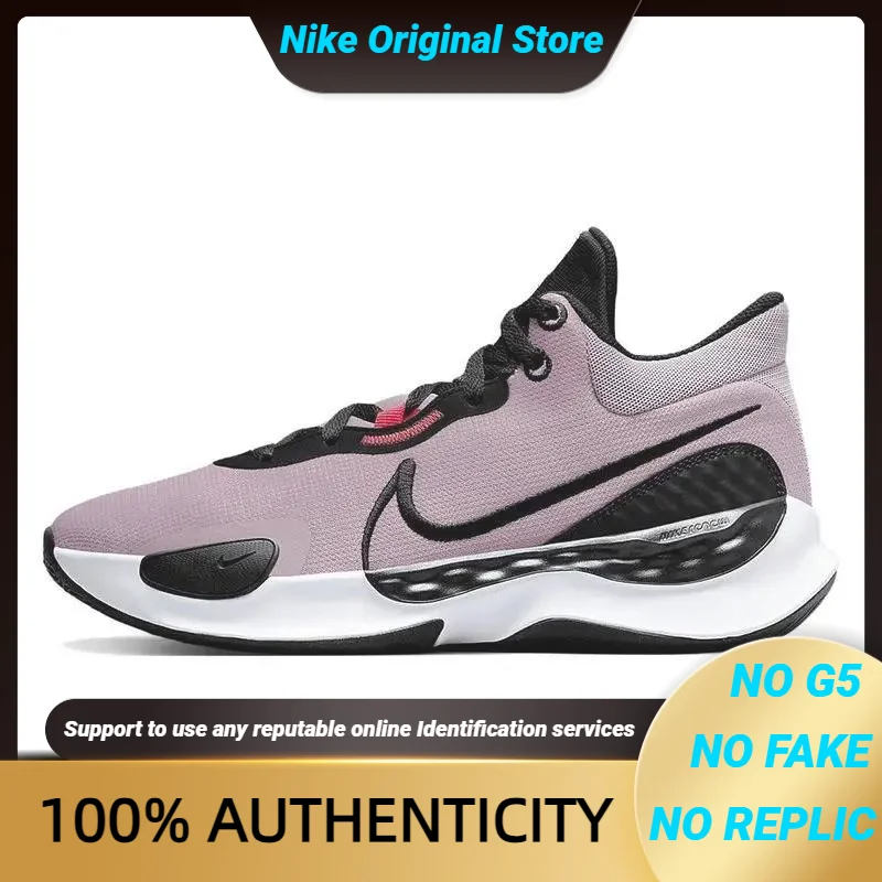 

Nike Renew Elevate 3 Basketball Unisex Low-top Pink/Black Sneakers shoes DD9304-500 With Original Box