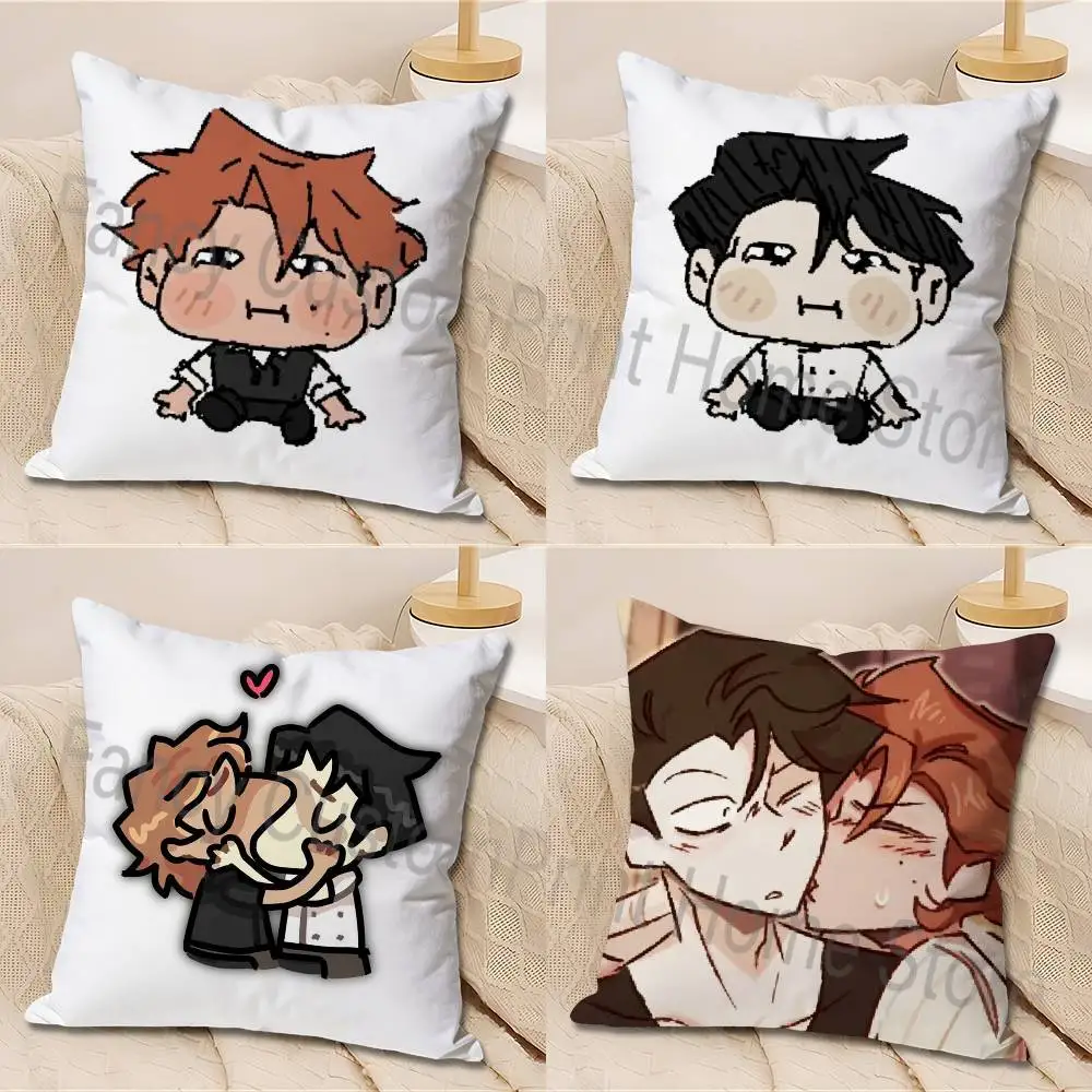 

Vincent Rody D-Deads P-Plate Pillow Cases for Bedroom Living Room Sofa Home Decor Polyester Cushion Cover with Zipper