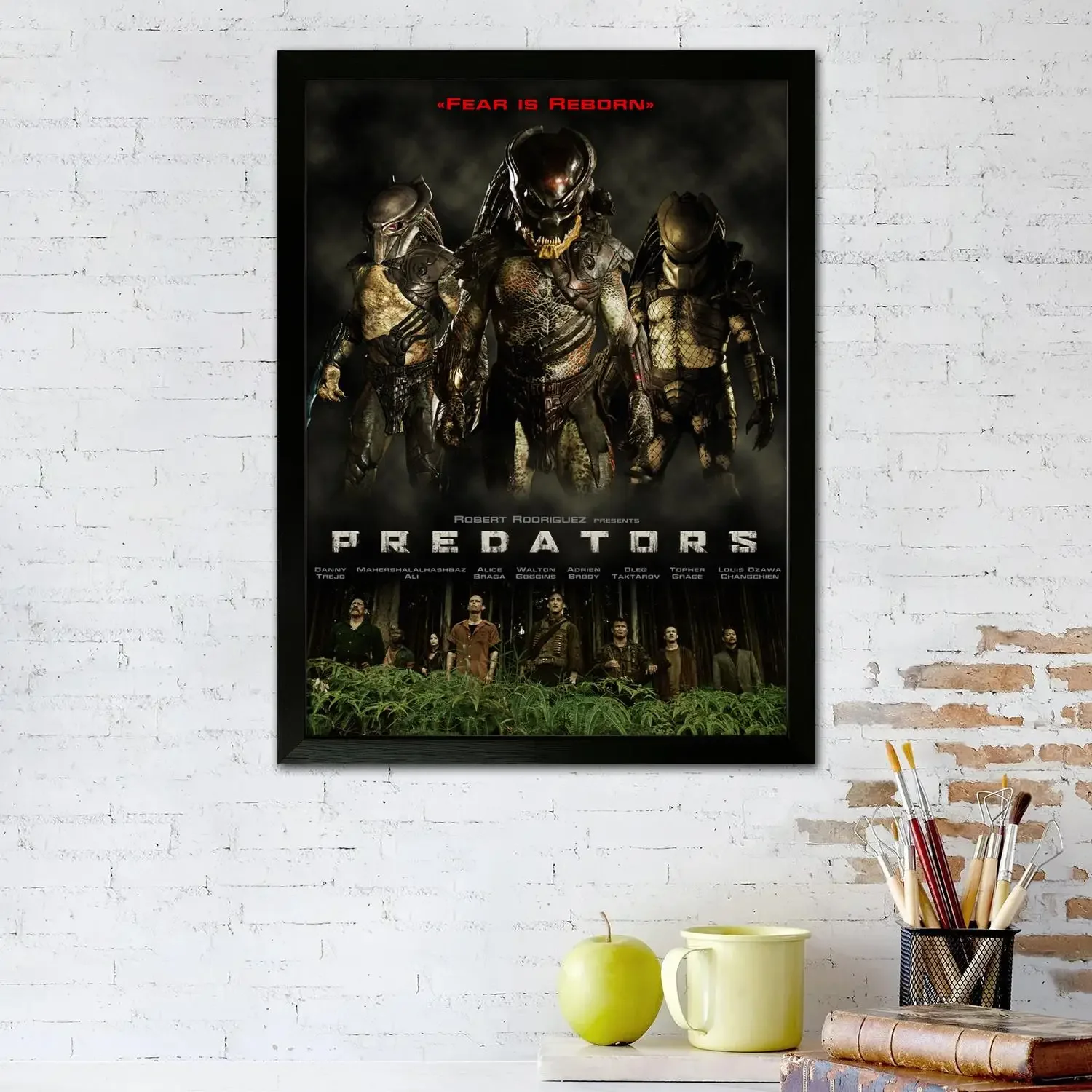 predator movie Canvas Art Poster and Wall Art, Picture Print, Modern Family, Bedroom Decor, Posters,Decorative painting