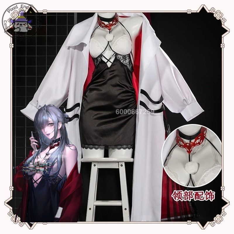 

Path To Nowhere Lei Wen Female Cosplay Costume Game-licensed Sexy Mature Lady Anime-style Full Women's Clothing Set Slim-fit