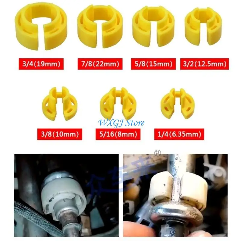 

37JE 16Pcs Oil Line Removal Tool Auto Air Conditioner Hose Quick Disconnect Repair Tool Remover Tool