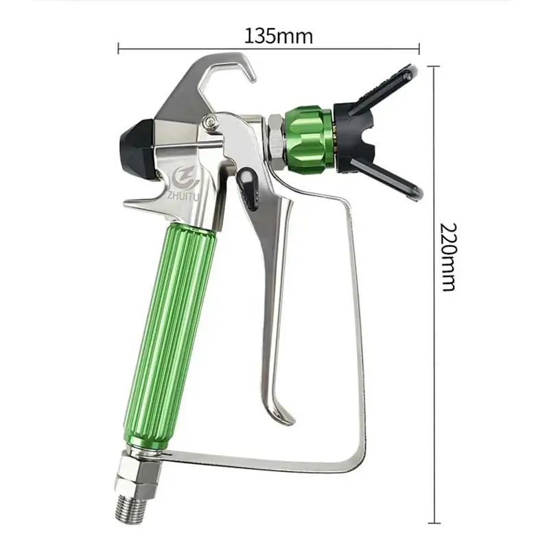 Imagem -02 - Airless Alta Pressão Máquina de Pulverização Acessórios da Máquina de Pulverização de Pintura Assento do Bocal com 517 Bocal Máquina de Pulverização Universal