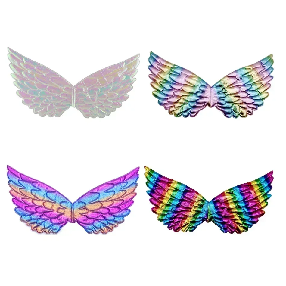 Gilrs and Boys Hairband Unicorn Headband Children Rainbow Wings For Kids Photography Props Birthday Party Hair Accessories