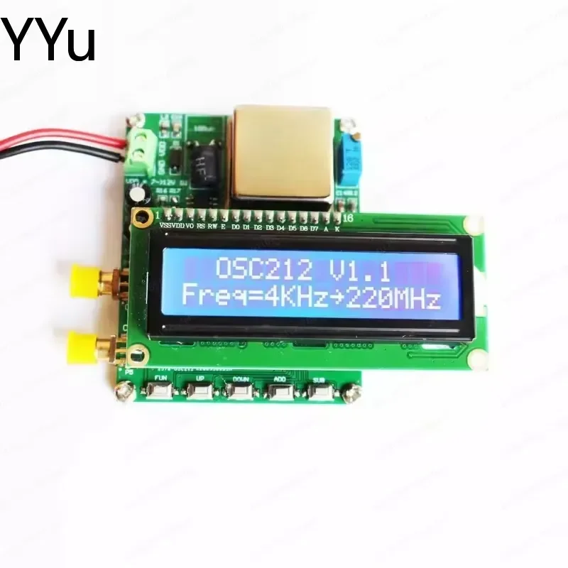 custom for New Dual Channel RF Signal Generator 4kHz-220MHz Sweep Function 2 Independent Programmable Outputs Lab Test