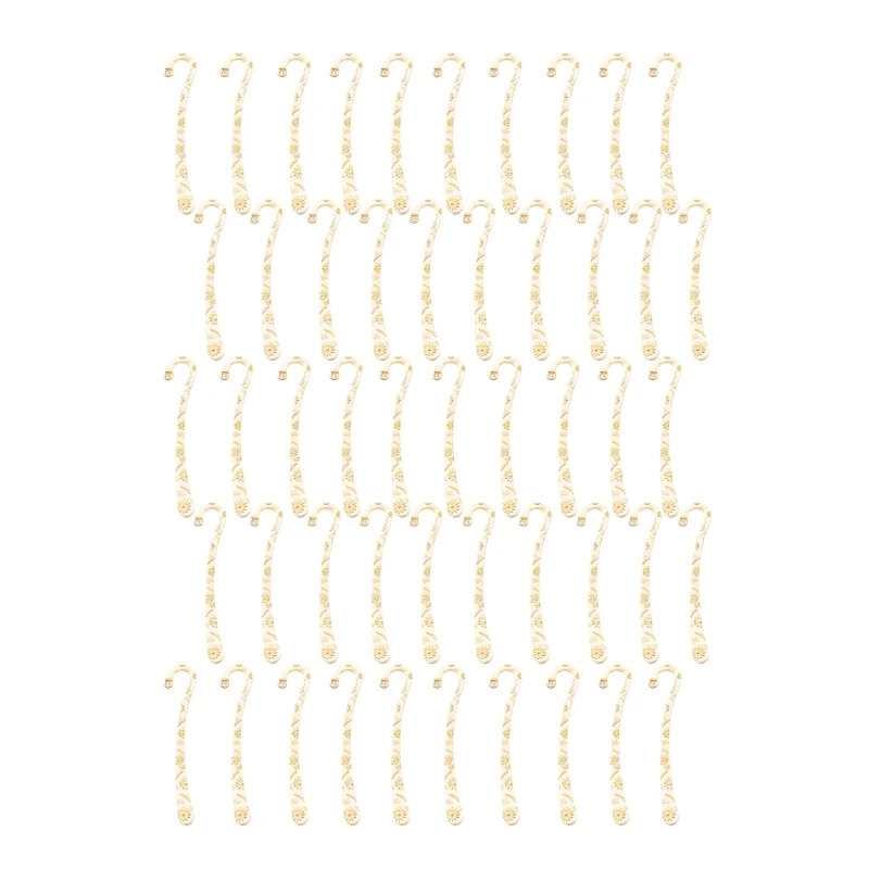 علامات مرجعية بخطاف معدني لإشارات دبوس الشعر للمدرسين عاشق الكتب