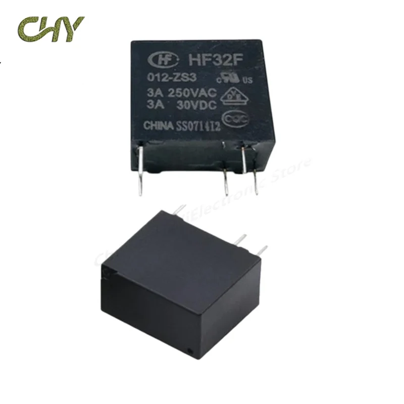 5/20/Pcs/Lot Relay HF32F JZC-32F-005 009 012 024-ZS3 4PIN 3A 5V 12V 24V Power Relays