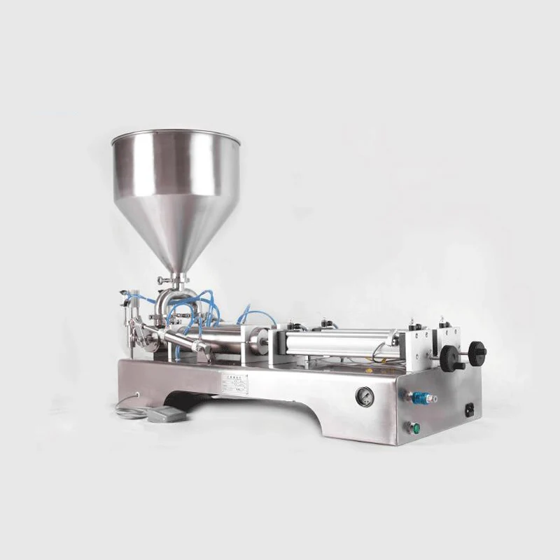 Automatic CNC Weighing And Quantitative Filling Machine Juice Milk Honey Tahini Paste Pear Oil Viscous Fluid Filling Machine