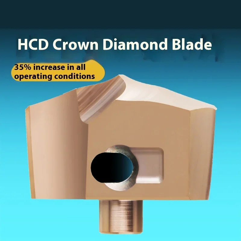 3D 5D 8D 10D Diameter 10-31.0mm HCD JCD Crown Drill Blade Universal Overall Internal Cooling Carbide Saber Tooth Drill Deep Hole