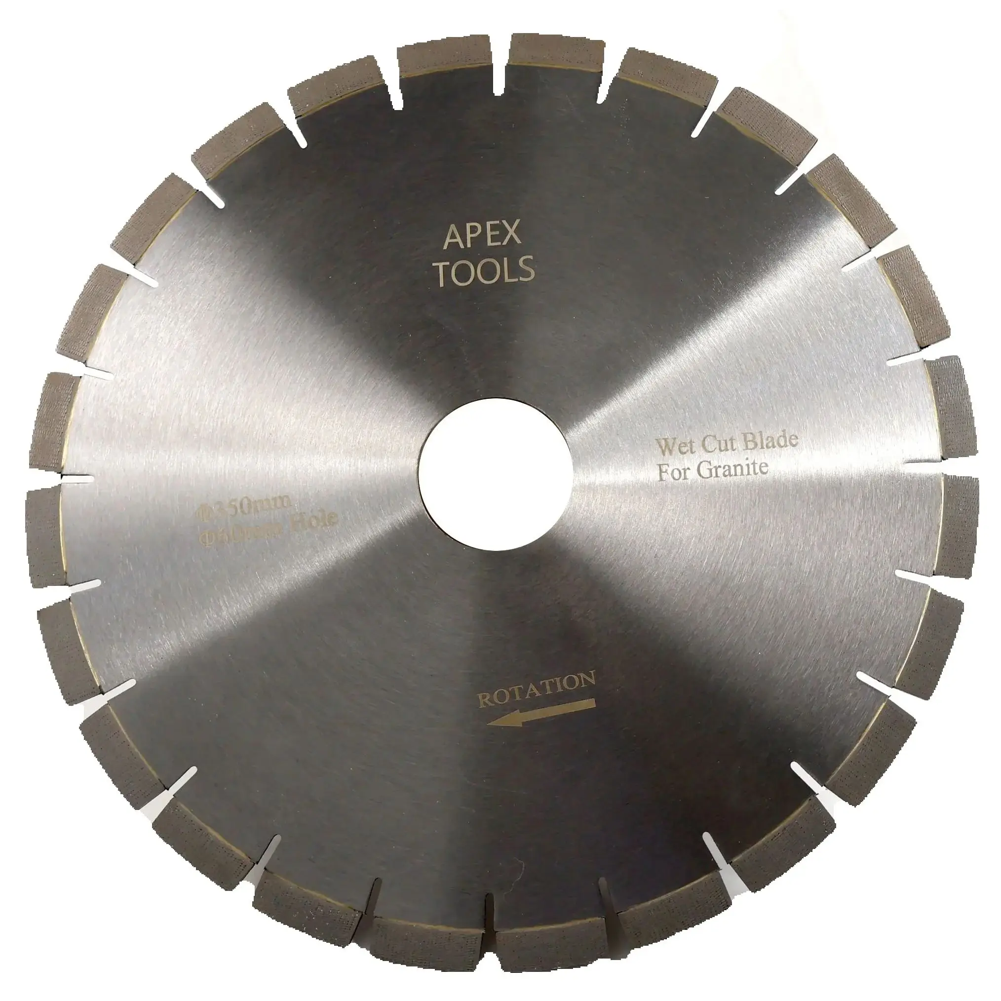 

1Pc 14 Inch 350mm Diamond Granite Blade With Arix Segments Silent Or Normal Cutting Disc For Wet Cut Granite Stone