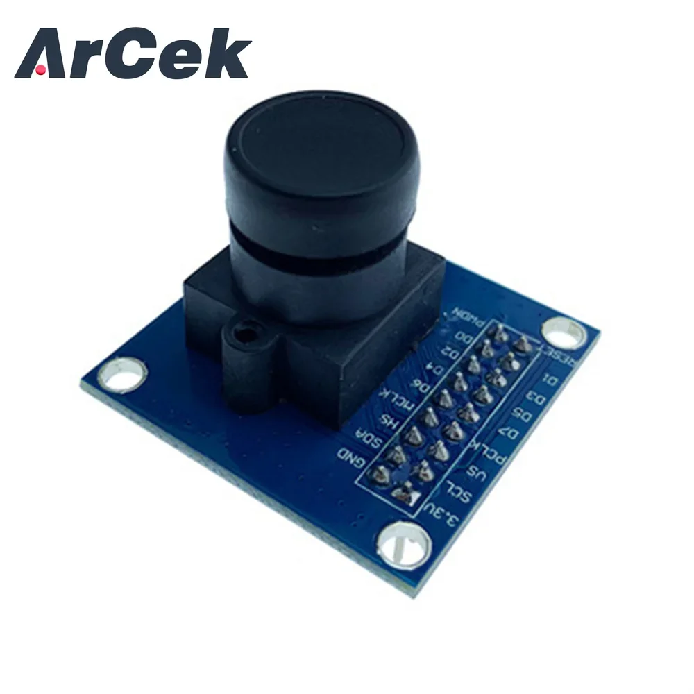 OV7670 Camera Module Supports VGA CIF Auto Exposure Control Display Active I2C Interface Size 640X480 for Arduino DIY Kit