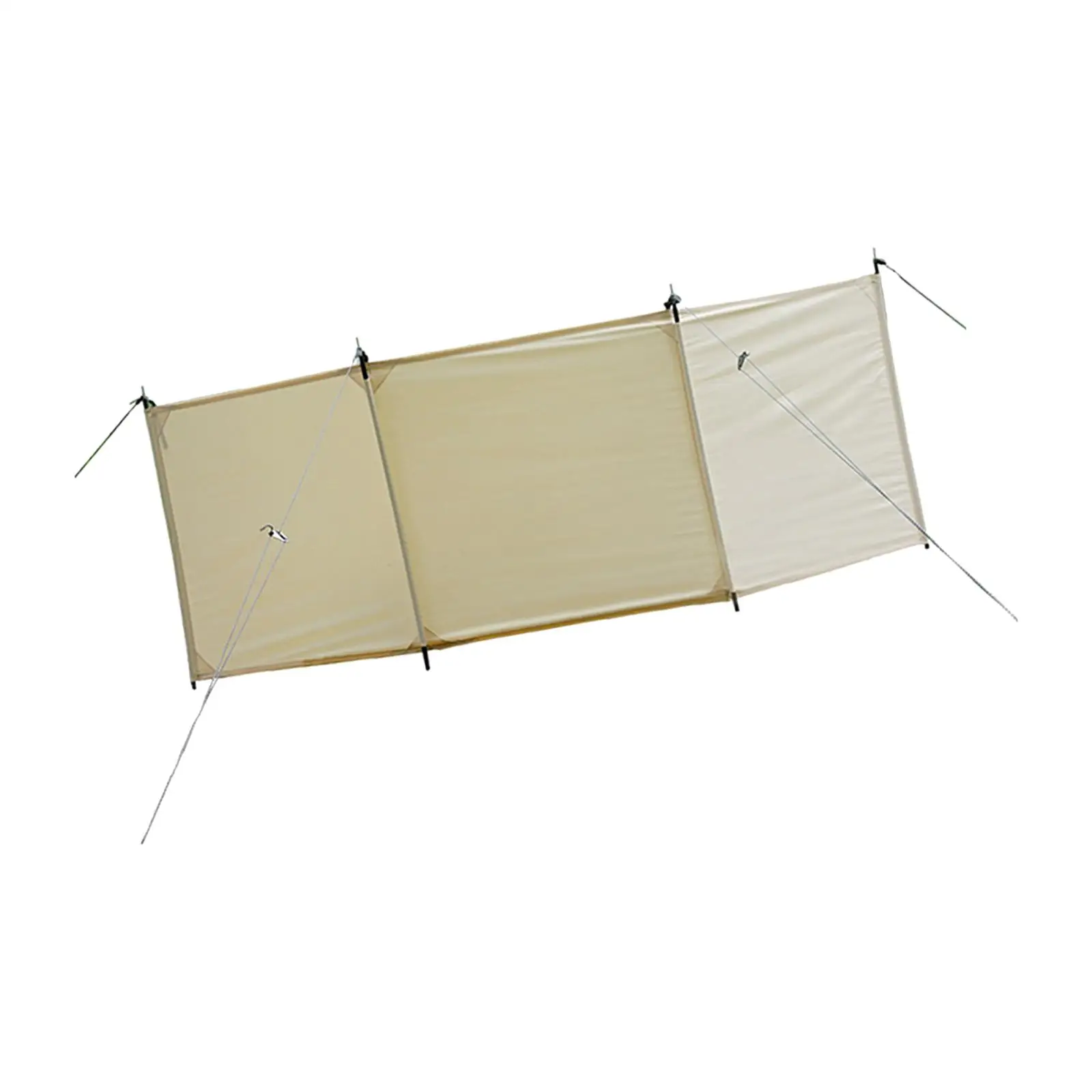 Camping Useful Accessories Foldable Gas Stove Wind Shield Oxford Cloth Portable Windproof Shelter for Cooking