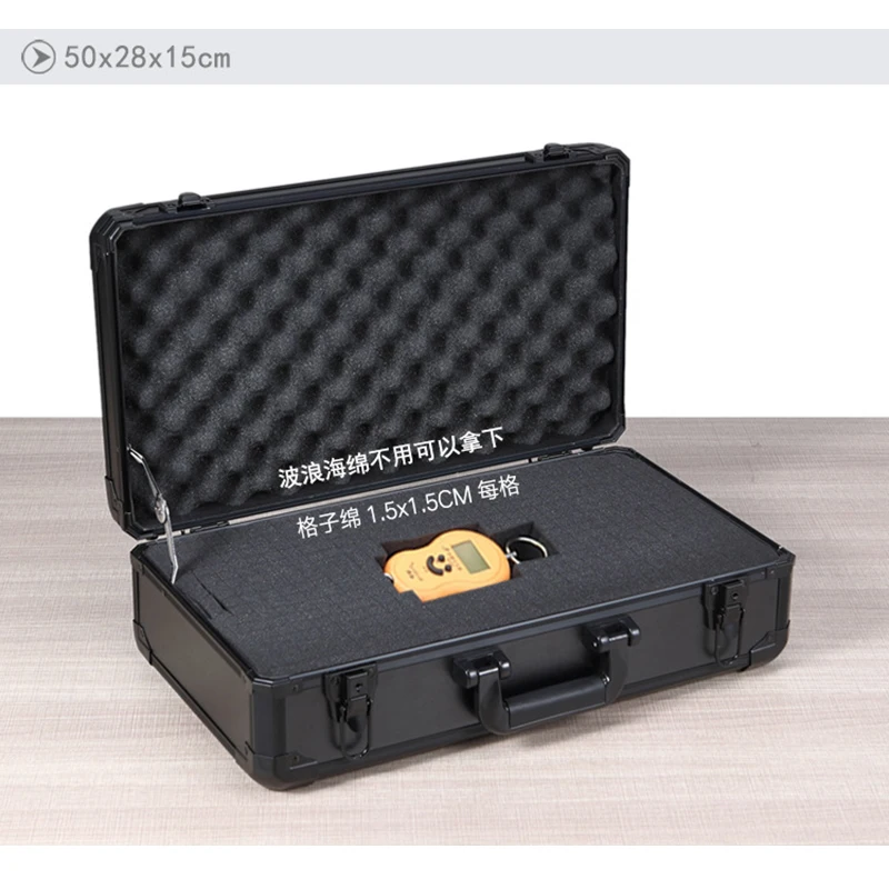 SQ041A Multifunctional High quality Aluminium precision instrument case with cubes foam