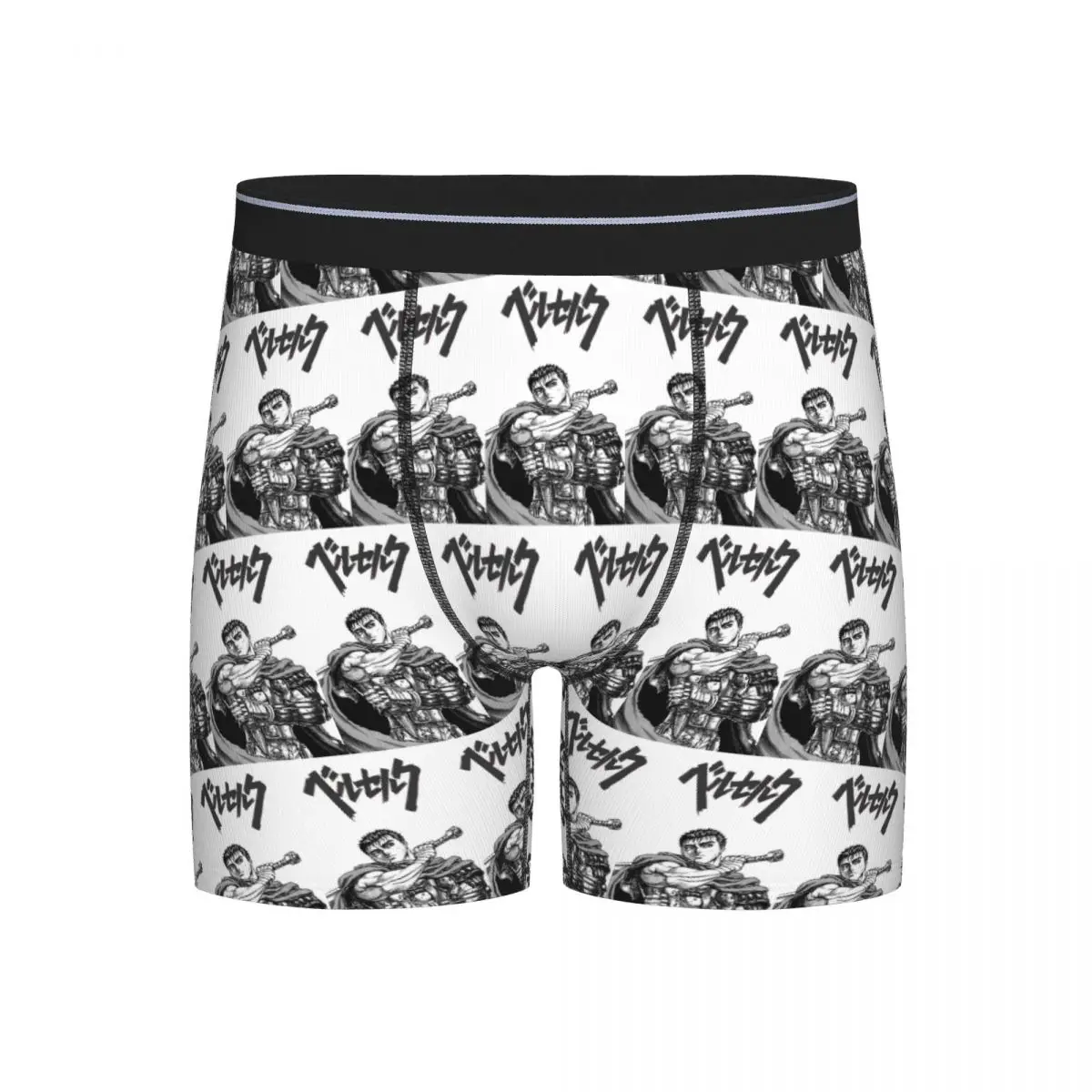 

Long Boxer Underpants Shorts Berserk Sacrifice Mark Demon Sword And Magic Panties Men Soft Underwear for Homme Man Boyfriend