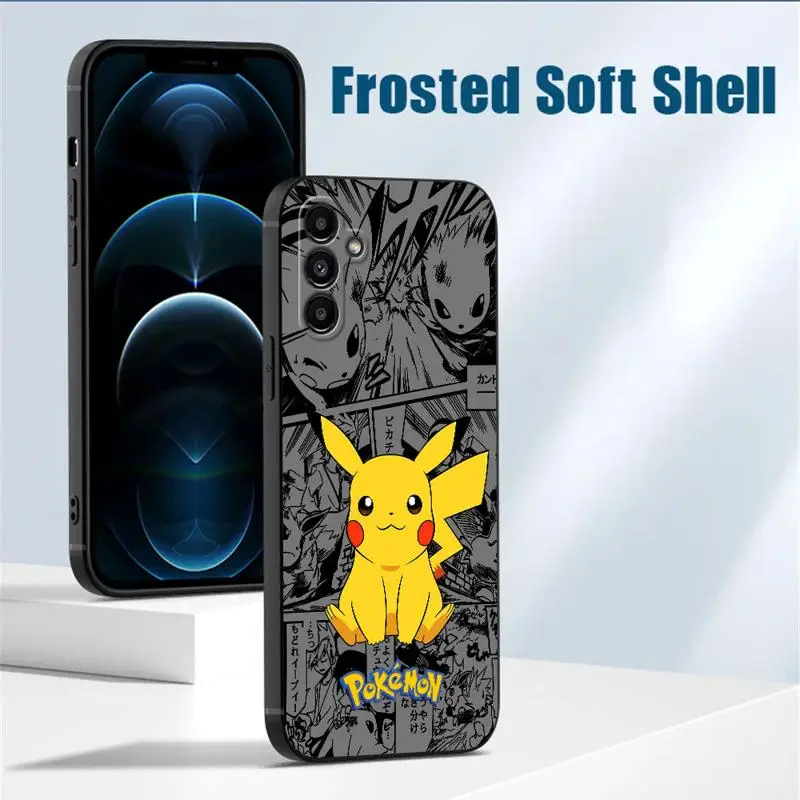 Pokemon Pikachu Gengar Phone Case for Samsung Galaxy A10 A20e A20 A30 A40 A50s A70s A90 A01 A02 A03s A04s A05s A21s A31 A41 TPU