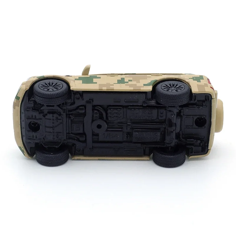 XCARTOYS-Alloy Die-Cast Car Model, Toy Tank, 500 Sport Edition, Areia Cor, Camuflagem Digital, Brinquedo para Crianças, Presente de Natal, Meninos, 1, 64